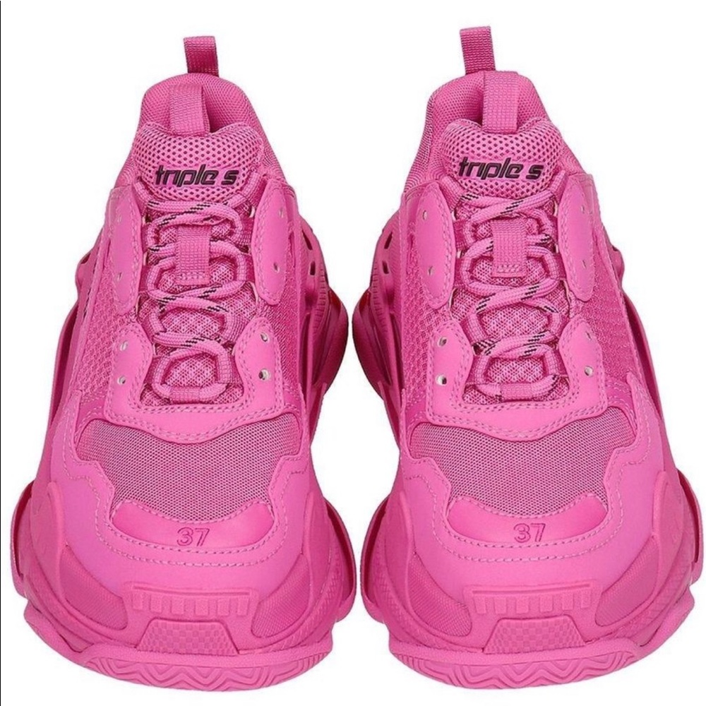 Balenciaga pink triple s sneakers - Picture 5 of 6